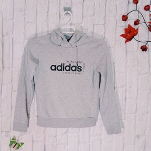 Adidas Women's‎ S Spell Out Graphic Hoodie Sweatshirt Preppy Y2K